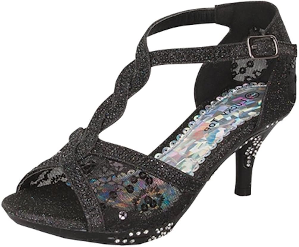 blue dress sandals low heel