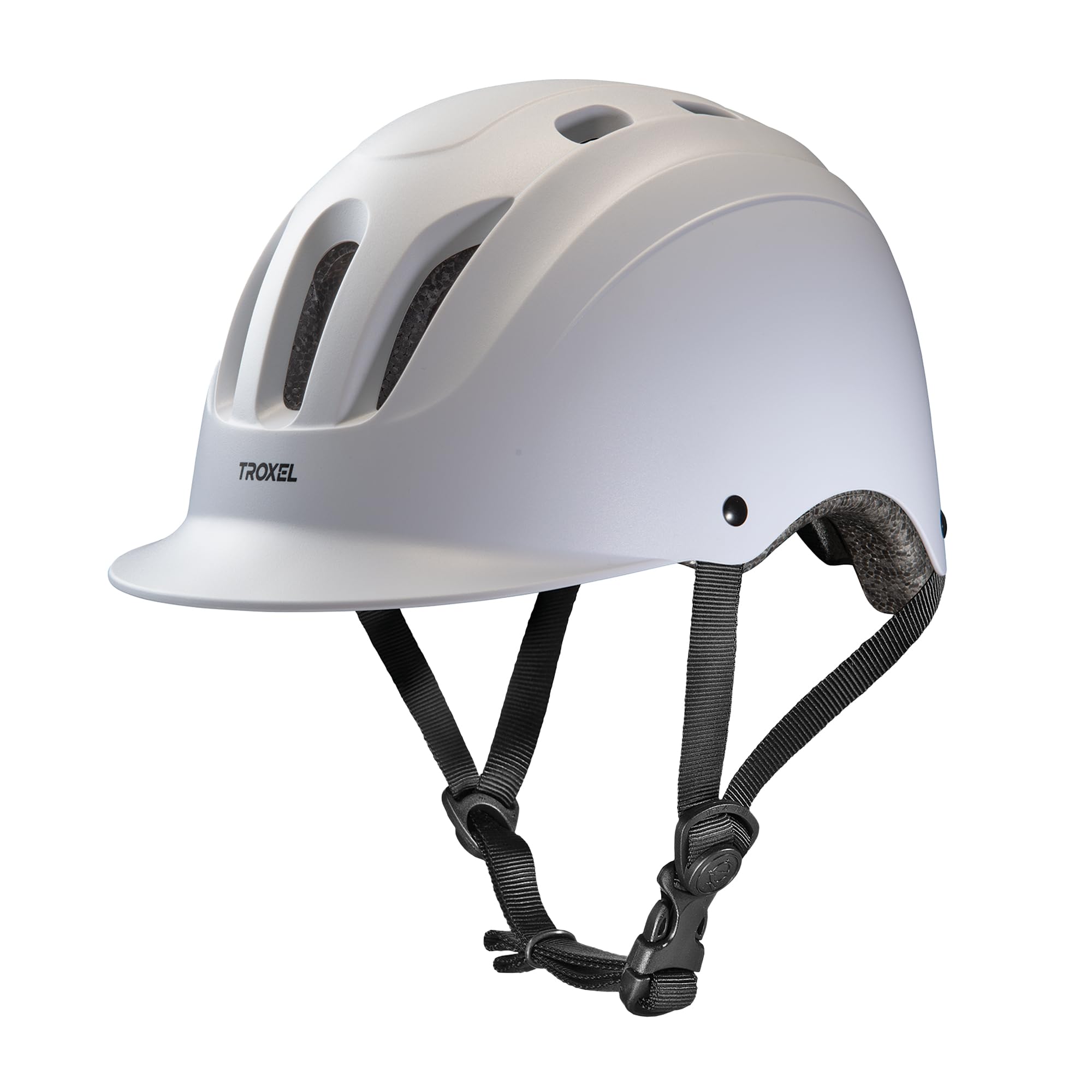 Photo 1 of Troxel Sport 2.0 Injection Molded Horse Riding Helmet, Lightweight Adjustable Design, Safety Horseback Riding Gear, Medium (7-7-1/4), White