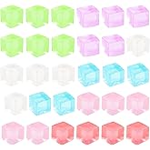 30PCS Stress Balls Fidget Toys Adults,Ice Cube Squeeze Toys Party Valentines Day Gifts Squishy Cube Taba Squishy Random Colors for Anxiety Relief & Hand Therapy for Kids & Adults