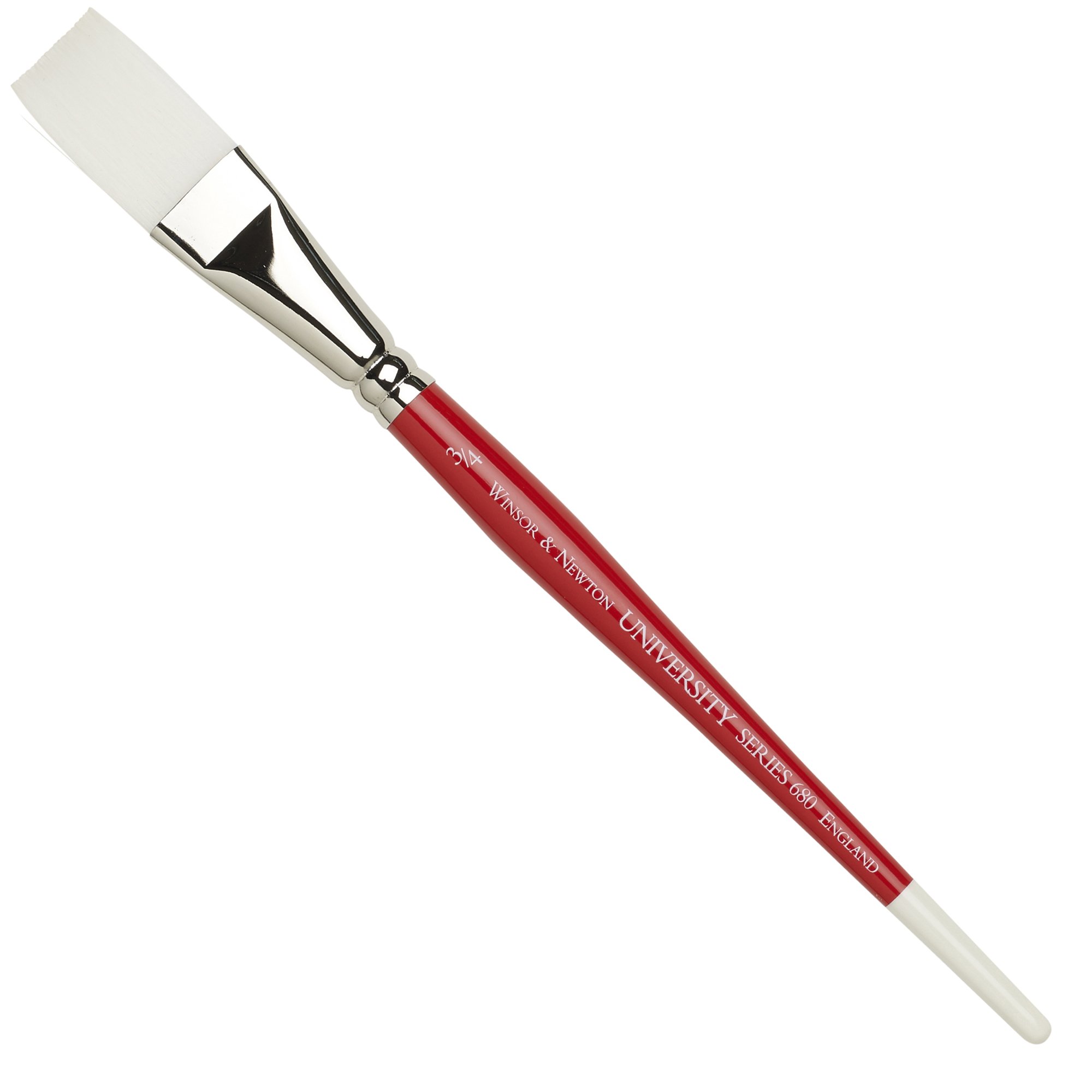 Winsor & Newton One Stroke Short Handle Brush, Synthetic, ¾