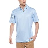Vega Performance Jersey Polo in Cottage Blue