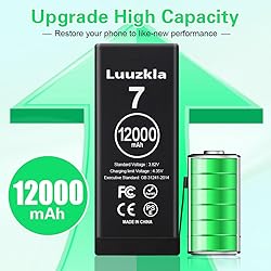 Luuzkla 12000mAh (2025 New Upgrade) Battery