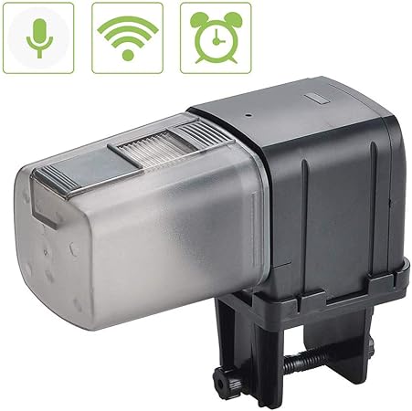 Wxqkd Automatic Fish Feeder App Wifi Control Aquarium Automatic