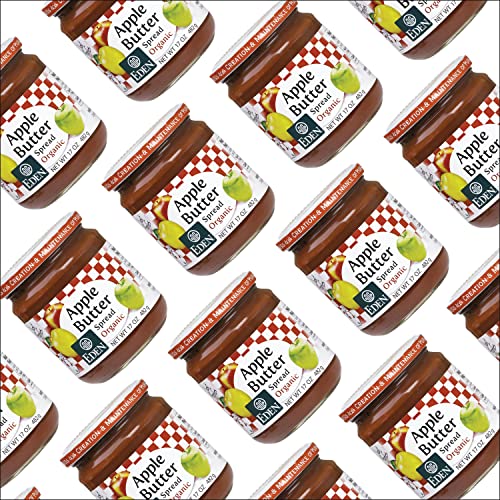 Eden Organic Apple Butter Spread, No Sugar Added, Great Lakes Apples
