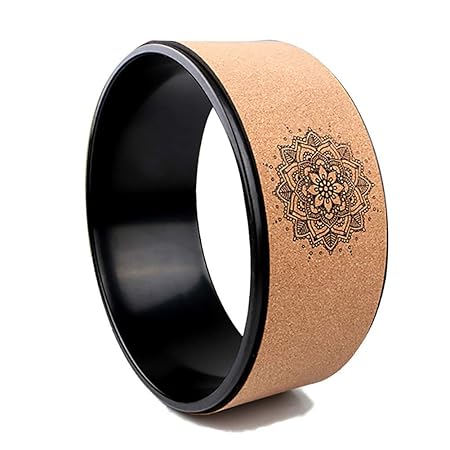 Wodeni Professional Cork Sport Dharma Yoga Wheel Stretch ...