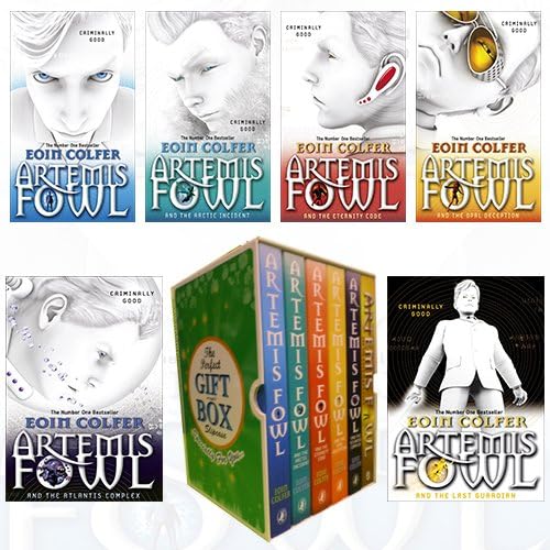 Artemis Fowl Series Eoin Colfer Collection 6 Books Bundle Collection Gift Wrapped Slipcase Specially For You Paperback – 1 Jan. 2016