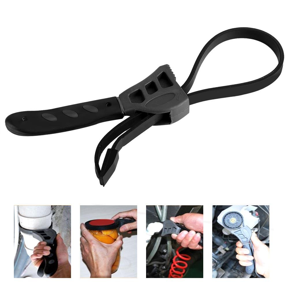 Strap Wrench,500mm Multi Tool Wrench Universal Oil Filter Car Repair Wrench Jar Lids Oil Filters Tighten Car Repair Tools - Image 4