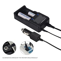 Universal Battery Charger EASTSHINE S2 LCD Display