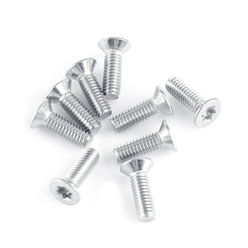M2 5 8 50pcs M2 5 Edelstahl 304 Flache Kopf Stern Schrauben Antriebs 