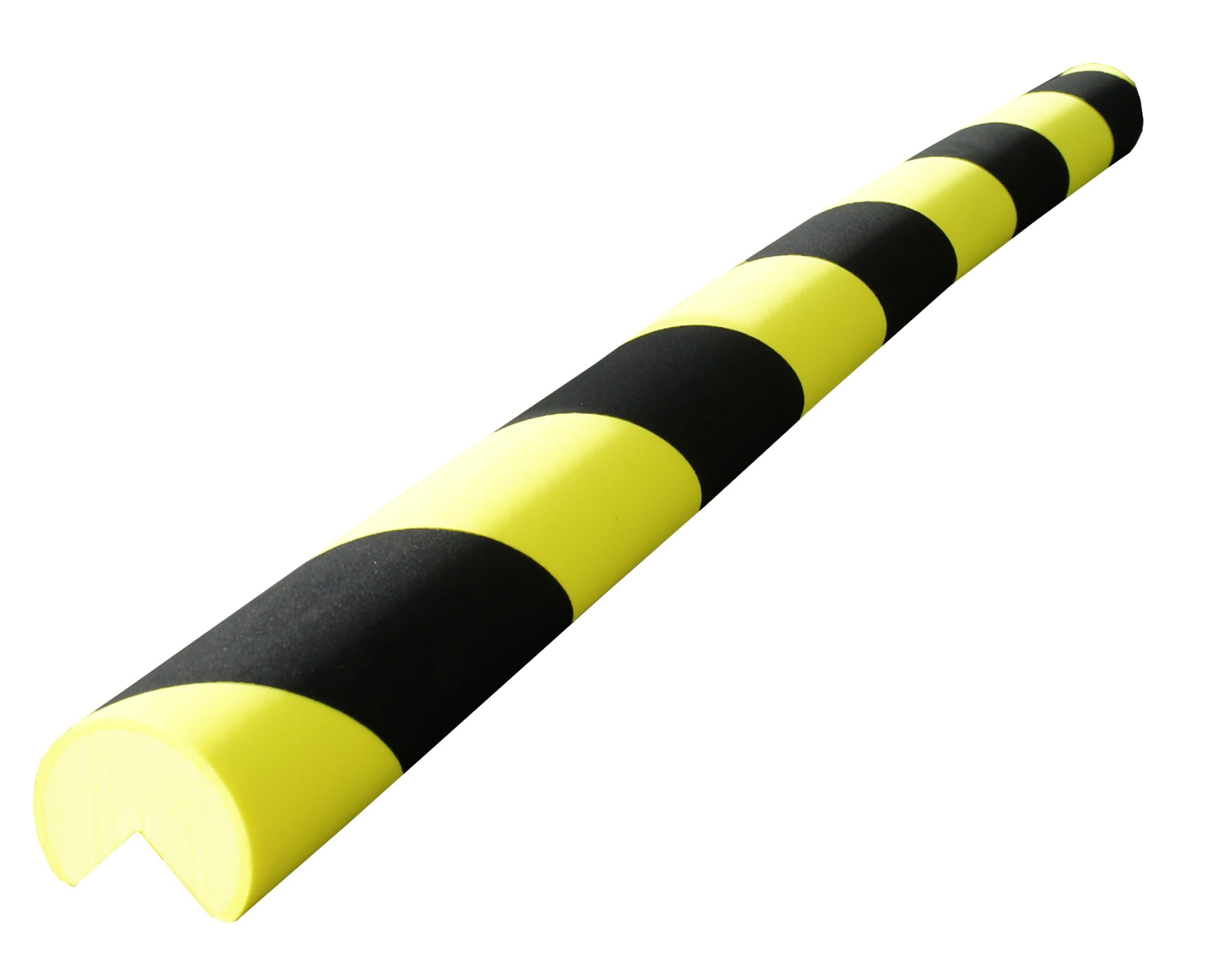 Viso PU4025NJ Foam Angle Protection - Black and Yellow, 40 mm Dia x 750 mm L