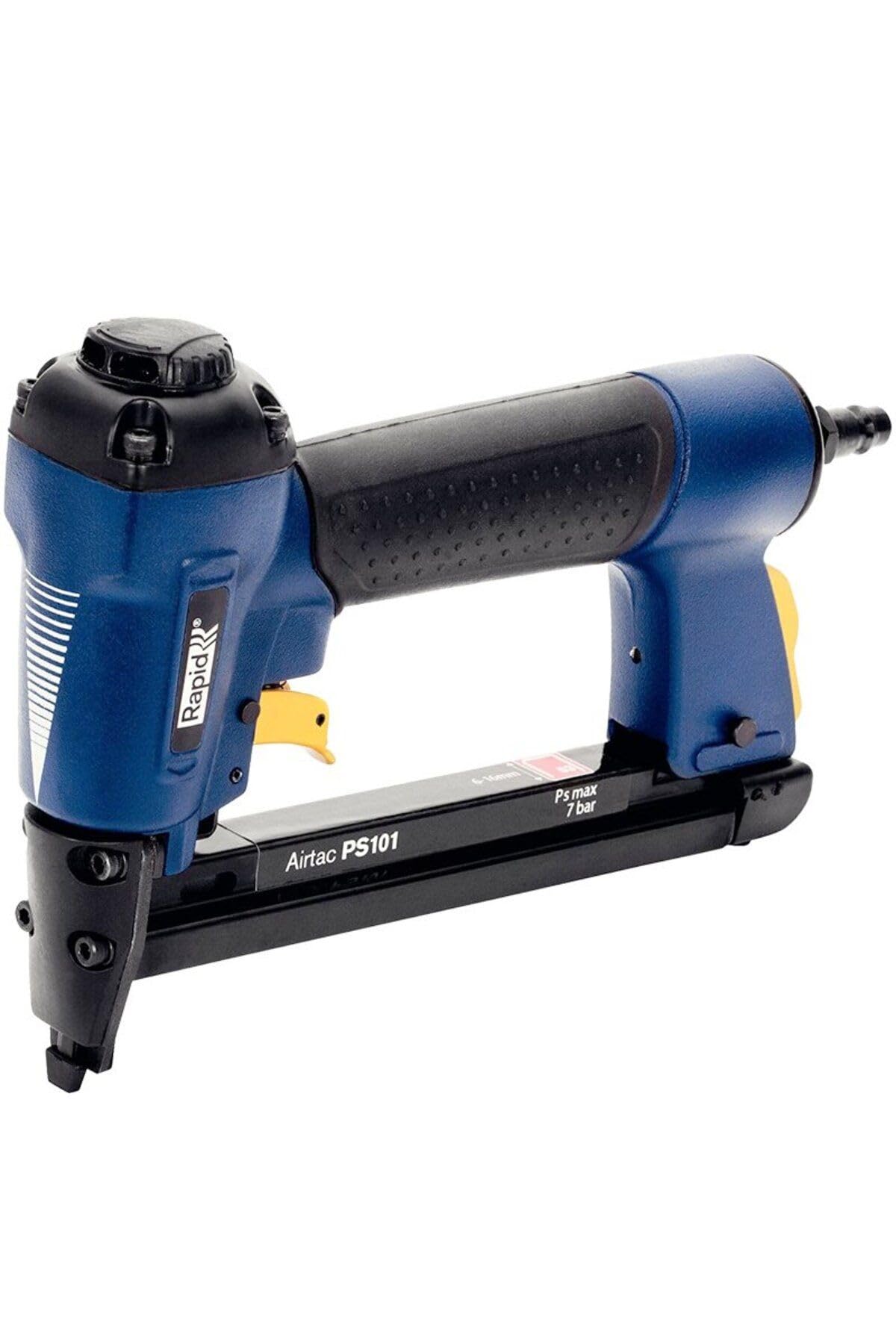 Rapid PS101 Pneumatic Stapler for No. 53 Staples, With Quick Reload, Adjustable Air Exhaust, Includes Carry Case and 300 Staples (5000051)