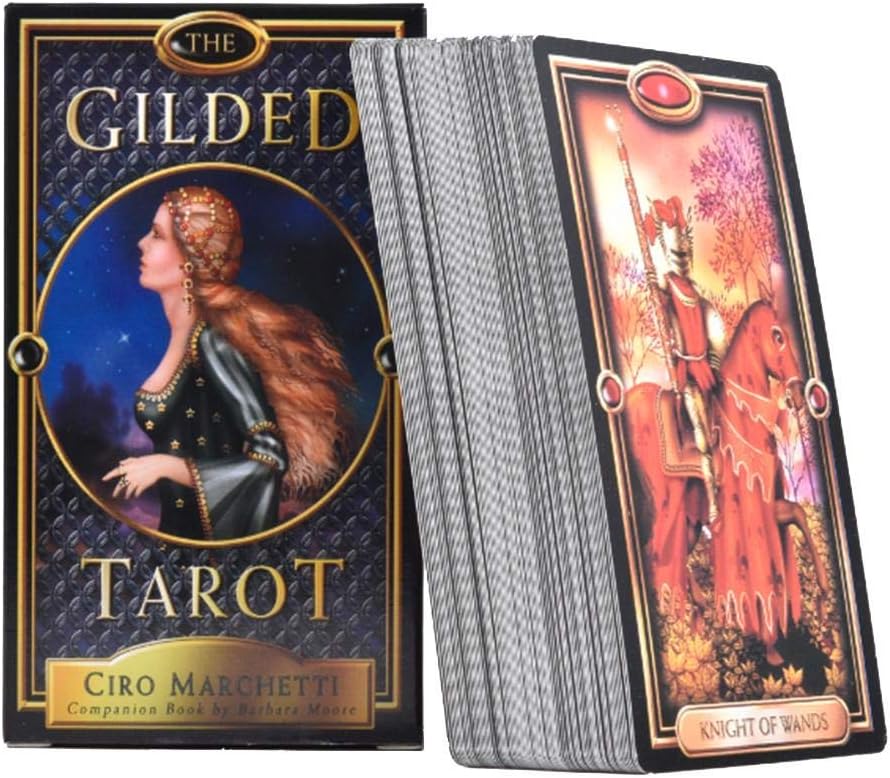 josietomy The Gilded Tarot :A 78 Tarot