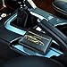 Basenor Car Document Holder, Slim Leather Water Resistant Strong Magnetic Car Registration and Insurance Wallet Holder