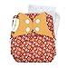 bumGenius Original One-Size Pocket-Style Cloth Diaper 5.0 - Little House in The Big Woods Collection (Prairie Flowers)