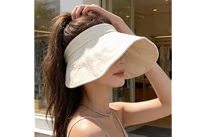 Large-Brim Sun Hat Women Summer Empty Top Visor Cap Outdoor UV Protection Female Adjustable Sunscreen Hats