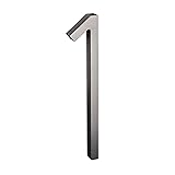 nanlyiau 5in 3D Adhesive door number house numbers