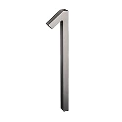 nanlyiau 5in 3D Adhesive door number house numbers