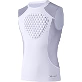 Cabasse Youth Chest Protector, Heart-Guard/Sternum Protection Shirt for Baseball, Football, T Ball, Lacrosse &amp; Goalies