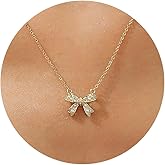 ANDKISS Gold Stacked Necklaces for Women - Simple Layered Gold Necklaces Trendy Stack Chain Necklace Jewelry Gift for Women