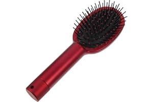 Beatifufu Travel Hairbrush with Hidden Storage Box Mini Diversion Hair Comb Safe Stash for Men and Women