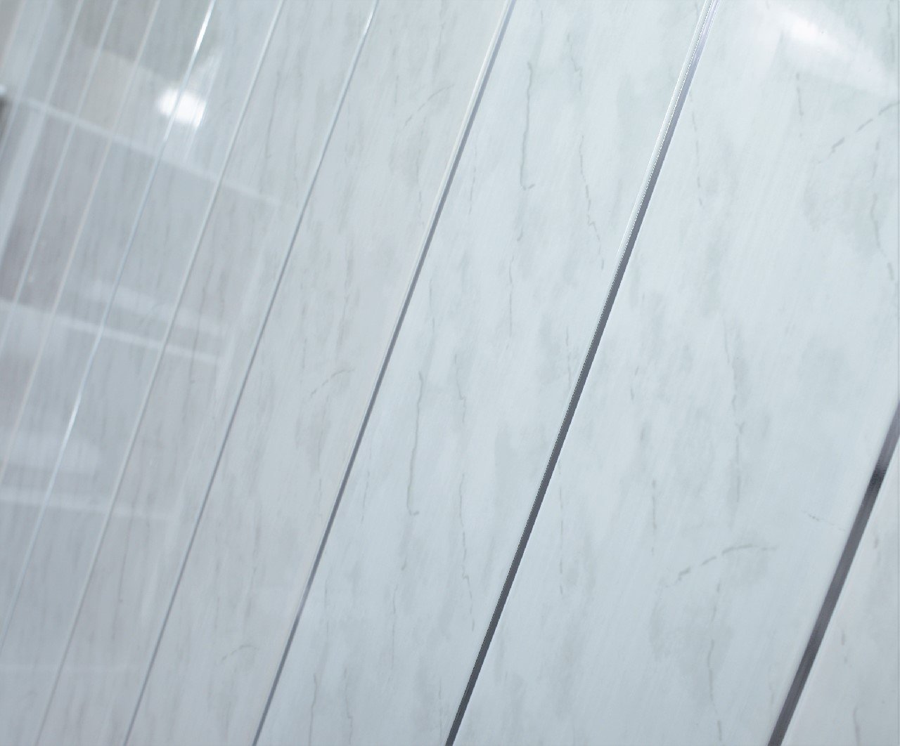 Grey Marble 100 Waterproof By Claddtech Grey Panels Splashbacks