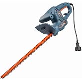 SENIX HTE3.8-L 21-Inch 120V Electric Hedge Trimmer, 3/4" Cut | 3.8 Amp Motor, Double-Sided Dual Action Blades, Ideal for Shrubs and Bushes, Includes Blade Cover