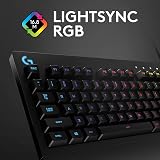 Logitech G213 Prodigy Gaming Keyboard UK Layout Black RGB Backlit view 4