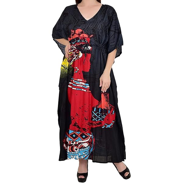 Vsadsau Muslim Abaya Dress Chiffon Flower Hijab Long Dresses