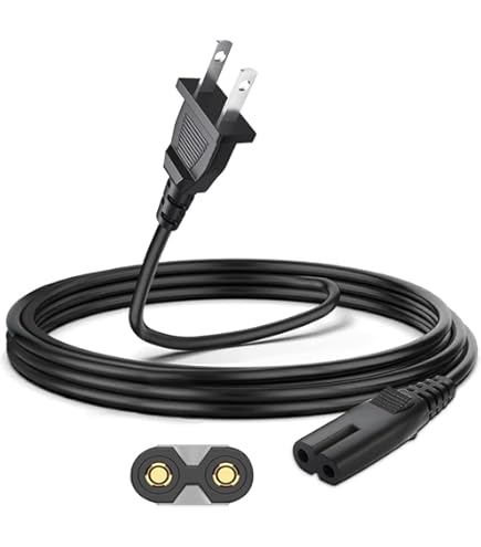 Amazon.com: NTQinParts Replacement 5FT 90° Right Angle 2Prong AC