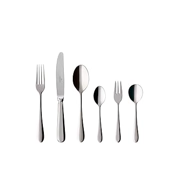 Villeroy & Boch Oscar Cubertería, Para hasta 12 personas, 68 piezas, acero inoxidable