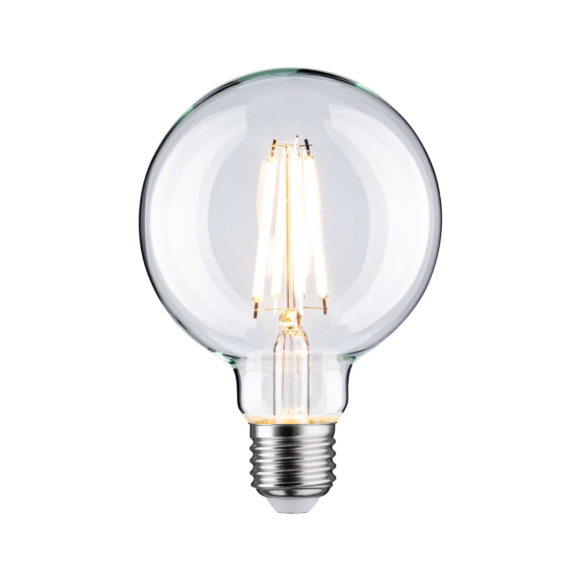 Paulmann 28970 LED Globe Filament Bulb G95 9 W Classic 1055 lm Dimmable Clear 2700 K Warm White E27