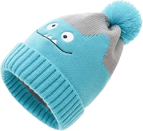 Amazon Exceart キッズニットビーニーベビーポンポン帽子冬の暖かいニット帽クリスマスベビーギフトの好意 Exceart ギフトセット 通販