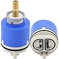 Kerox PBR 40 Faucet Cartridge, Replacement Cartridge Compatible with La Torre, Cascade & Nobili, Single Lever Shower Tub Repair, Tub Faucet Cartridges, Kitchen & Bathroom Faucet Cartridge Replacement
