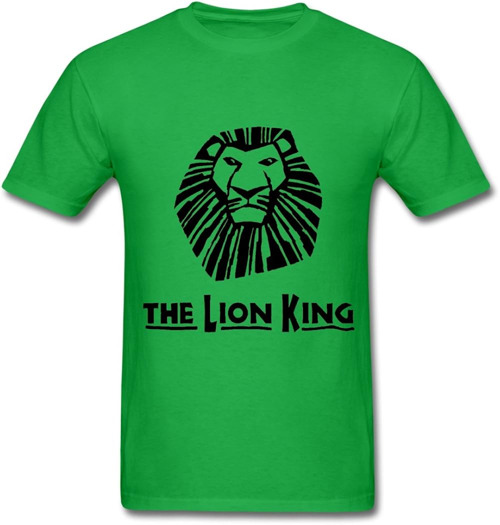 Lion King men popular cotton Tshirt XXXL