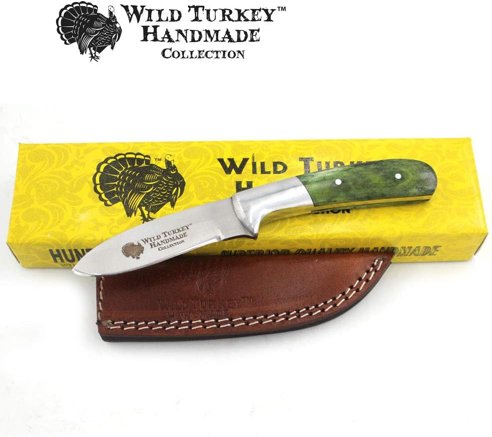 Wild Turkey Handmade Collection Green Color Handle Fixed
