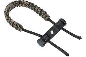 MECCANIXITY Archery Bow Wrist Sling Strap Compound Bow Stabilizer & Hand Loop Carrier Bow Stabilizer for Bow Hunting Shooting