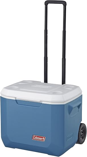Amazon コールマン Coleman クーラー エクストリームホイールクーラー 50qt 容量約47l アイスブルー コールマン Coleman クーラーボックス