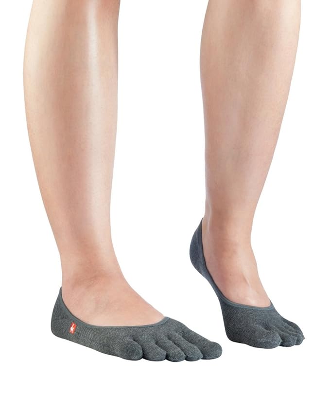 Knitido Zehen-Füßlinge Track & Trail Zero, atmungsaktive No-Show Sport-Zehensocken für Damen und Herren