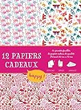 12 papiers cadeaux Happy by 