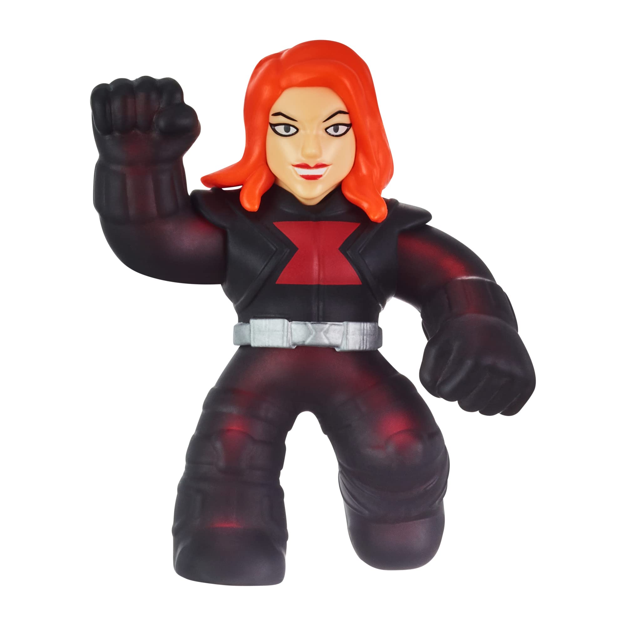 Heroes of Goo Jit Zu Marvel Hero Pack. Black Widow - Squishy 4.5-Inch Tall. Ideal Christmas/Birthday present. Suitable from 4 years. Superhero toy. (41440)