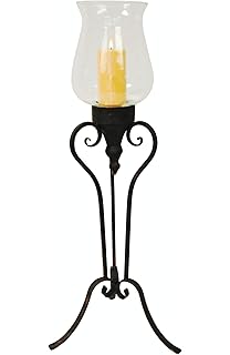 Amazon Com Imax Candleholders Set Of 3 Antique Brown Kitchen
