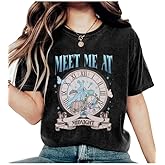 Princess Shirts Magic Kingdom Shirts: Women Meet Me at Shirt Music Album Shirts Family Vacation Tops