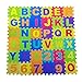 Alphabet and Numbers Foam Puzzle Play Mat,NON-TOXIC EVA 36 Piece Multi-Color Children Play & Exercise Mat By Chuanyue