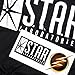 PopFunk Classic Youth Flash Superhero Star Labs T Shirt for Boys & Stickers (Medium) Black