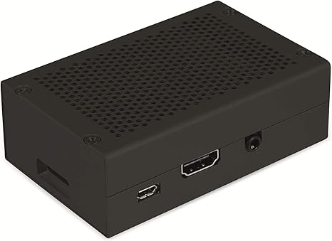 Raspberry - Joy-it Caja/Carcasa RB-alucase+01b, Negro: Amazon.es: Informática