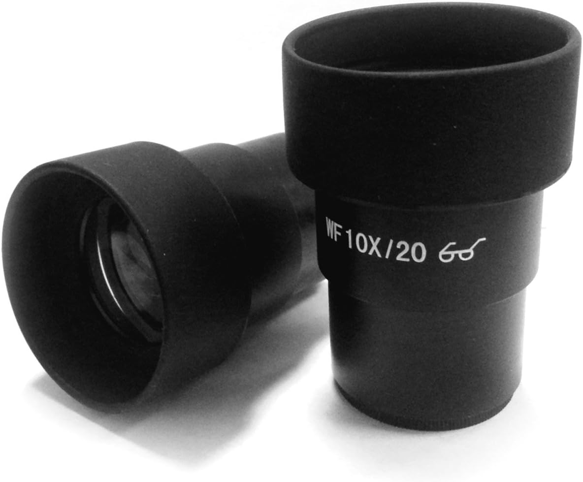 AmScope EG-SM Microscope Eyepiece Eyeshields or Eye-guards, Black - Image 3