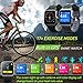 FITVII GPS Smartwatch with 17 Sports Mode Activity Tracker IP68 Waterproof Swimming Touch Screen Watches, Heart Rate Monitor Sleep Trackers with Pedometer Step Calories Counter for Women Men