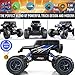 Remote Control Monster Trucks, PinSpace Electric RC Cars 1:12 Scale Off Road Truck with Full-Time 4-Wheel Drive System, 4 Shock Absorbers, Digital Controller for Kids Age 8 Years and Up
