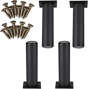 Patas de muebles Patas de mesa, diseño ajustable 4 paquetes Patas de