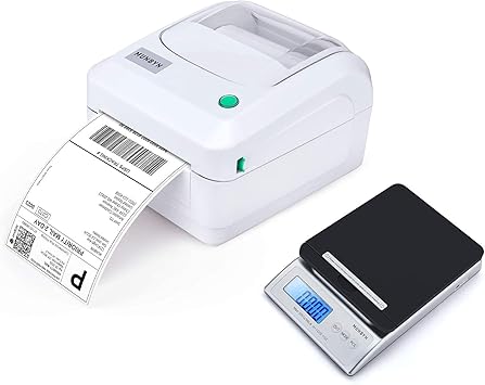 shipping scale with label printer